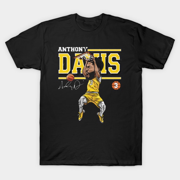 anthony davis cartoon T-Shirt by mazihaya pix